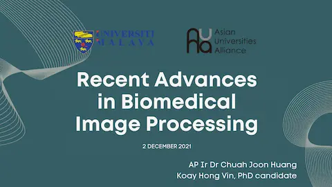 Recent Advances in Biomedical Image Processing